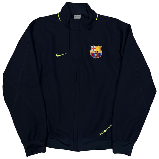 Nike Barcelona 2007/08 Tracksuit Top In Navy ( XL )