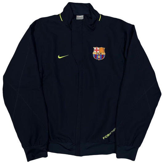 Nike Barcelona 2007/08 Tracksuit Top In Navy ( XL ) - Known Source