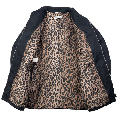 Vintage 2000s Dolce & Gabbana Leopard Print Lined Jacket Womens Size L