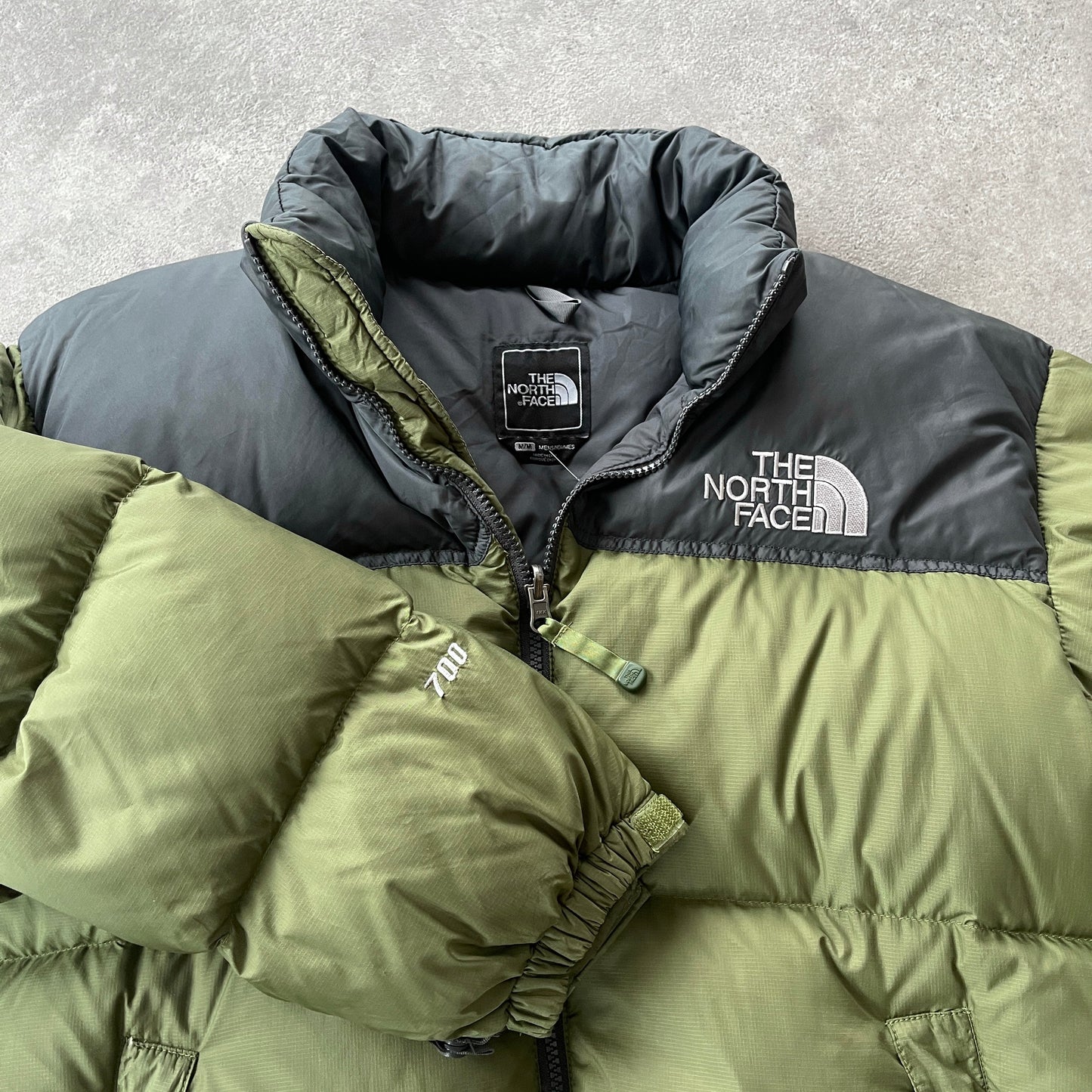 The North Face RARE 2004 Nuptse 700 down fill puffer jacket (M)