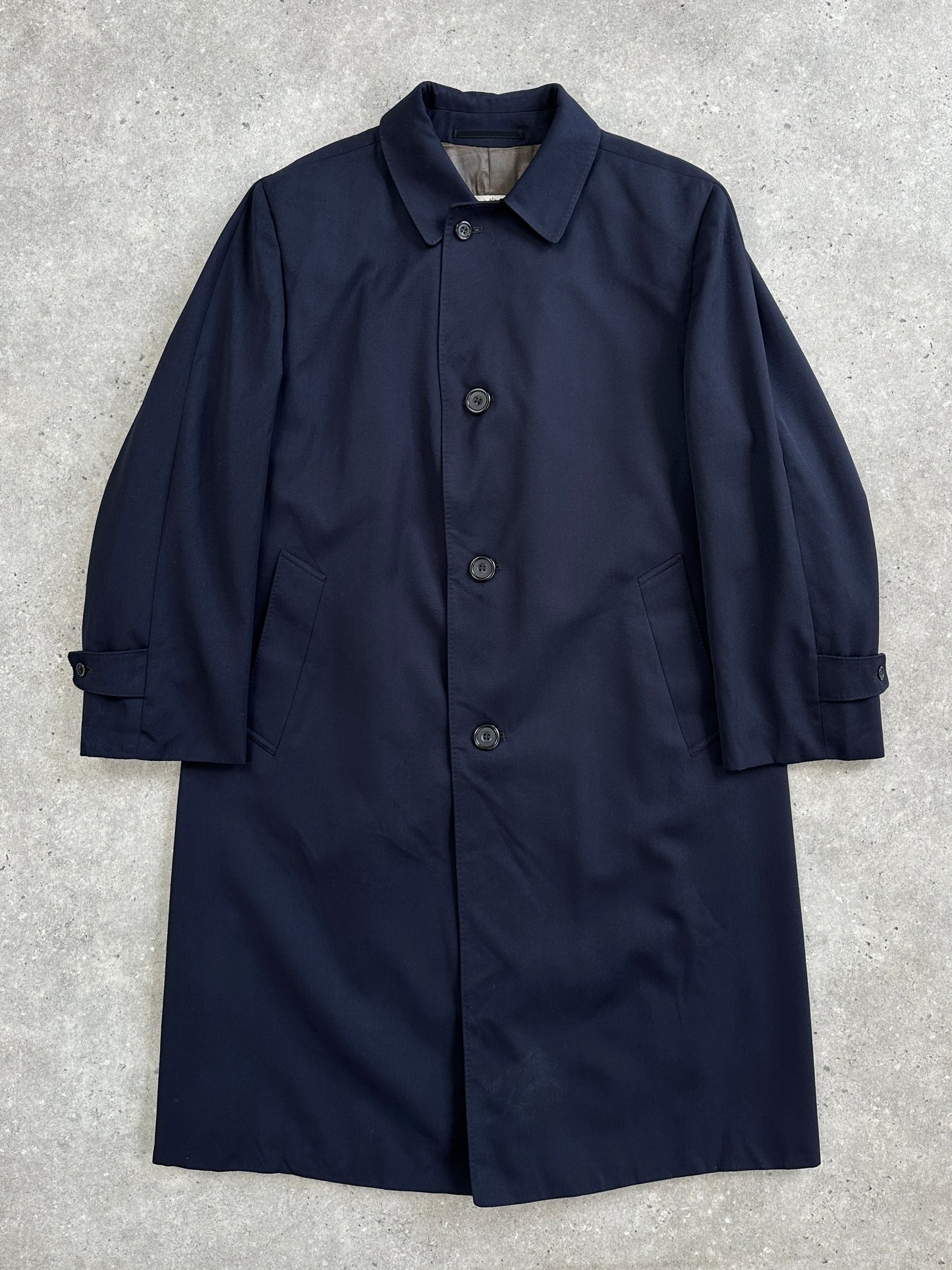 Aquascutum 1990s Pure Wool Trench Coat - XL