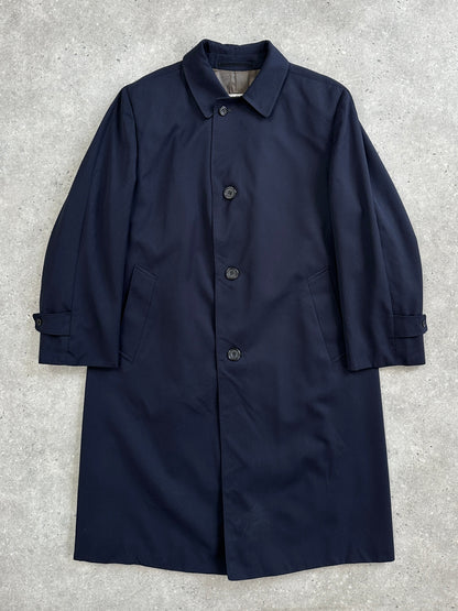 Aquascutum 1990s Pure Wool Trench Coat - XL