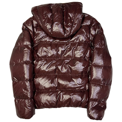 Duvetica Puffer Jacket In Burgundy Red ( XL )