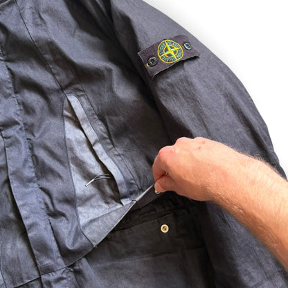 AW2004 Stone Island Lino Flax Dutch Rope Jacket (XL) | XL, Blue