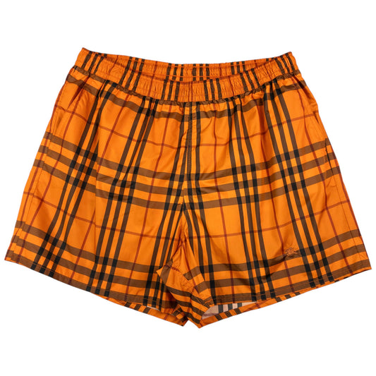 Vintage Burberry Nova Check Swim Shorts Size L