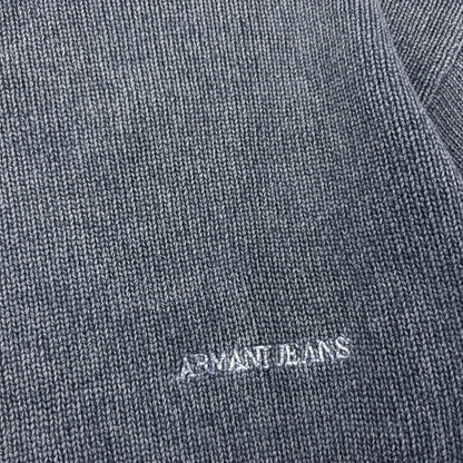 Vintage 90s Armani Jeans Wool Knit Jumper Size S | Small, Multicoloured