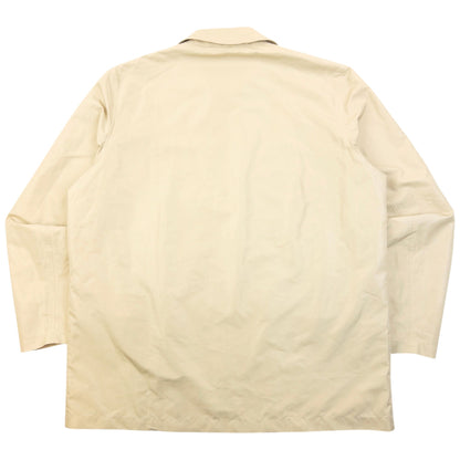Vintage 2000s Burberry Lightweight Packable Backpack Jacket Size L | O/S, Cream