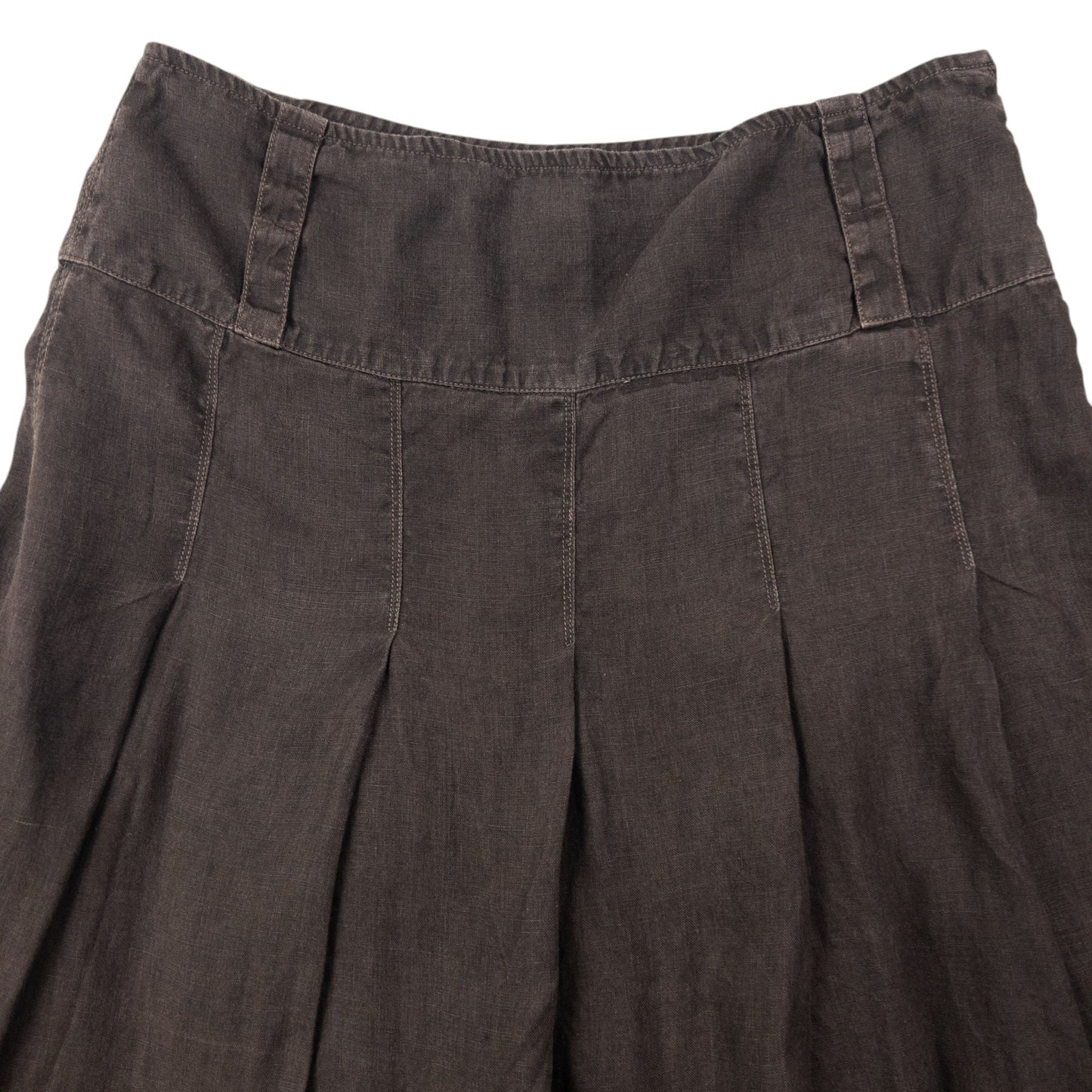 Vintage 2006 CP Company Pleated Skirt Womens Size W27 | W27, Brown