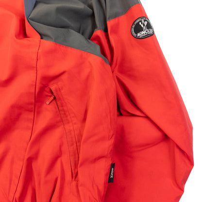Vintage 90s Moncler Zip Up Padded Jacket Size M | Medium, Grey