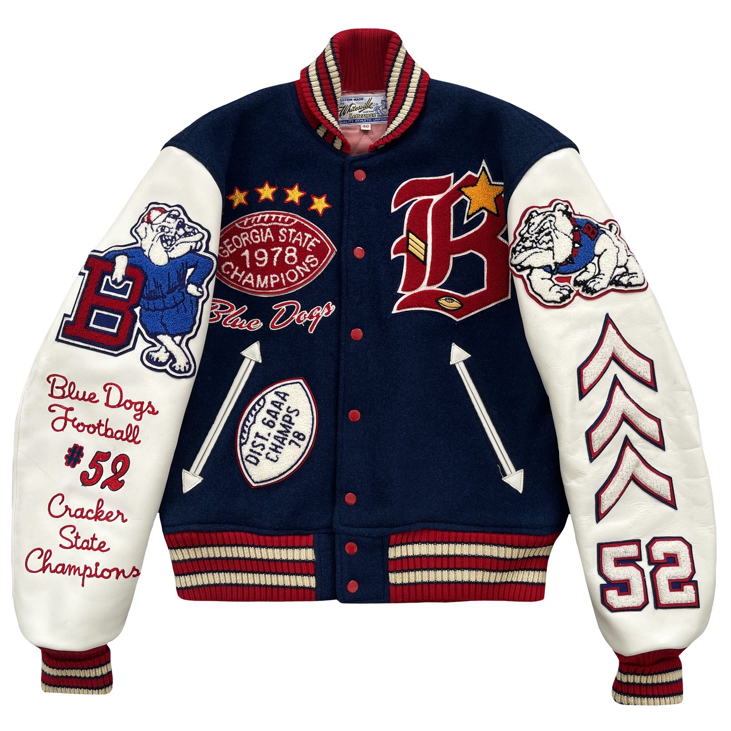 Whitesville Varsity Jacket - L