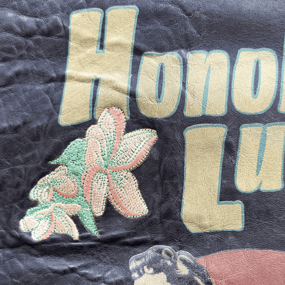 Avirex 'Honolulu Lu-Lu' 90's A2 Leather Flight Jacket - XS | XS / S, Red