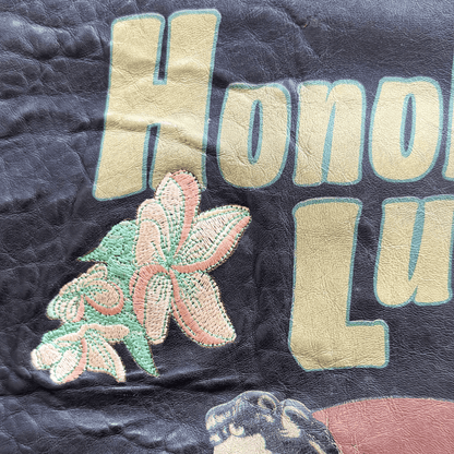 Avirex 'Honolulu Lu-Lu' 90's A2 Leather Flight Jacket - XS | XS / S, Red