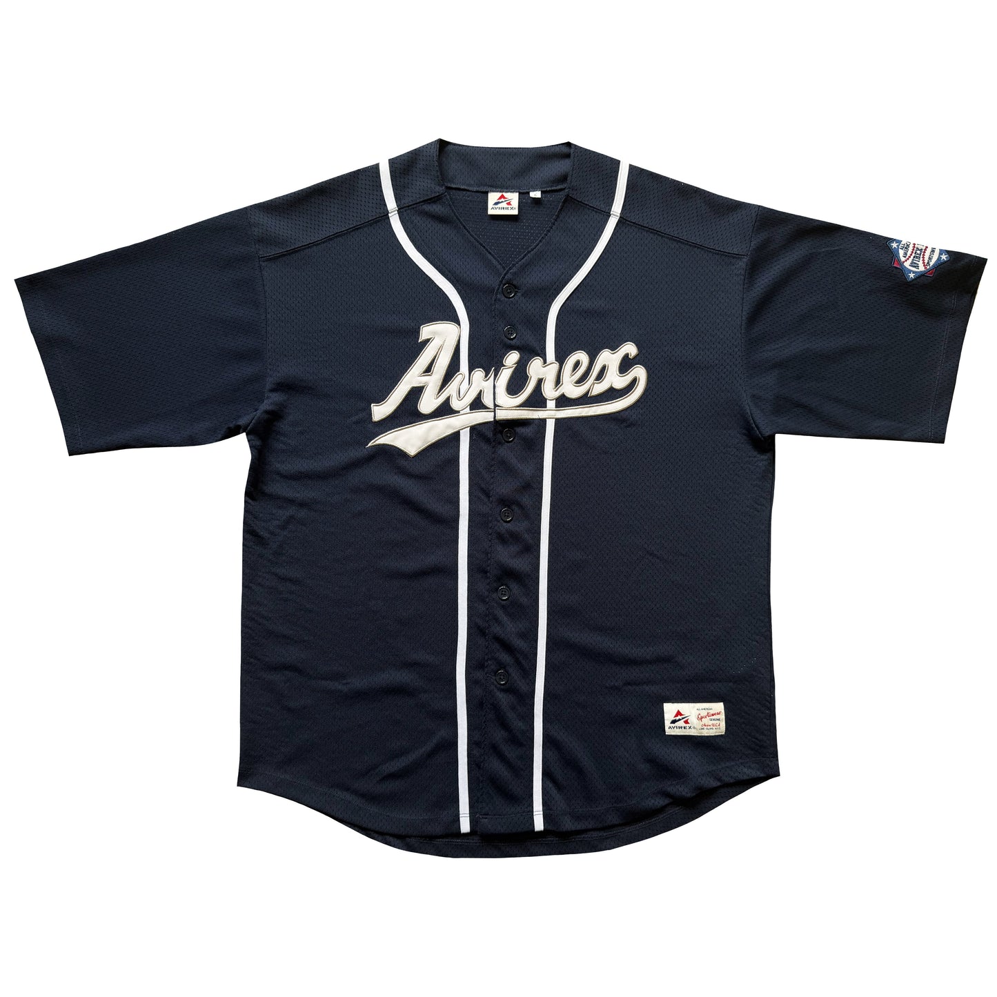 Avirex Baseball Jersey - L | Large, Blue