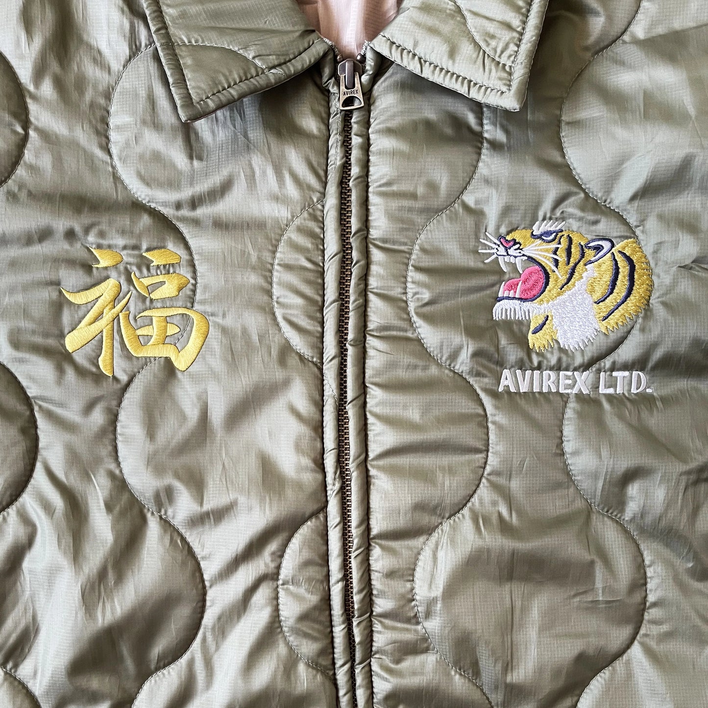 Avirex Quilted M65 Military Jacket - L