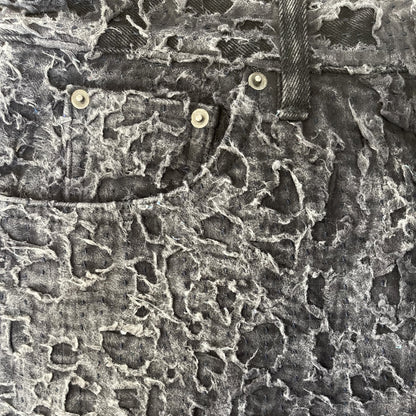 Boro Sashiko Distressed 501 Jeans - W34"