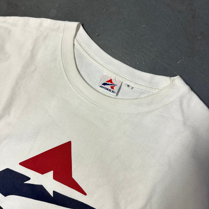 Avirex Star T-Shirt In White (XL)