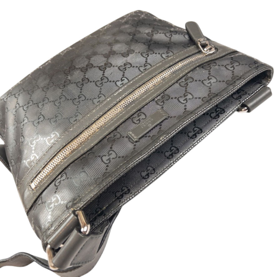 Vintage Gucci Monogram Crossbody Bag