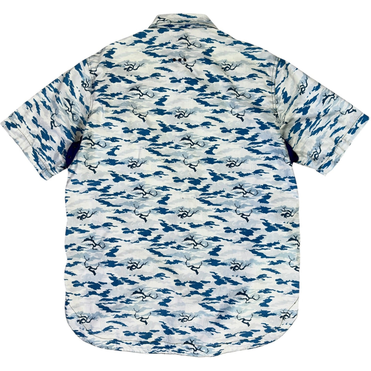 Maharishi 00’s Ventilated Camo Short Sleeve Shirt M | Medium, Multicoloured