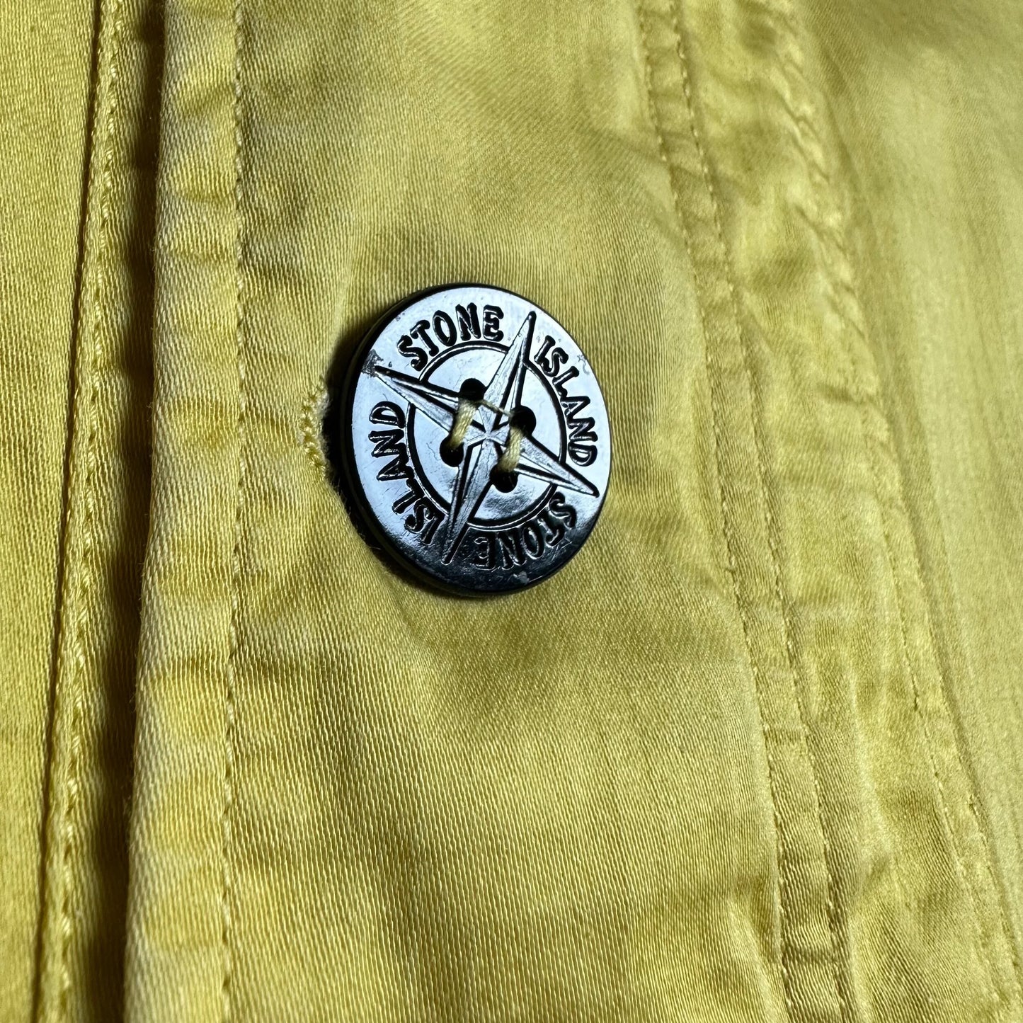 S/S 1994 Lemon Yellow Reversible Spiderweb Silk Light Jacket