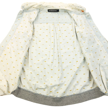 Vintage 2000s Mercibeaucoup By Issey Miyake Lightweight Denim Jacket Size S | Small, Blue