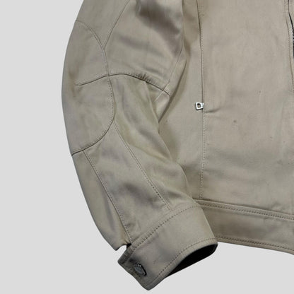 Prada Sport SS01 Articulated Cotton Reinforced Moto Jacket - M/L | Default Title, Multicoloured