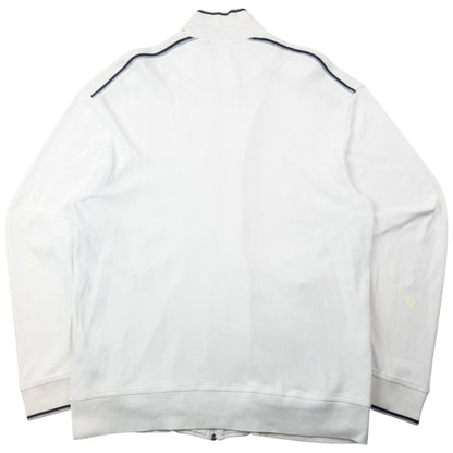 Vintage Burberry Zip Up Sweatshirt Size M | Medium, White