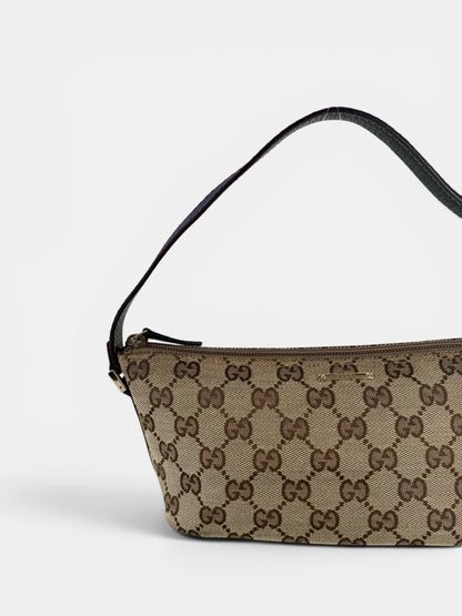 2000s Gucci GG Monogram Pochette Boat Bag | O/S, Multicoloured
