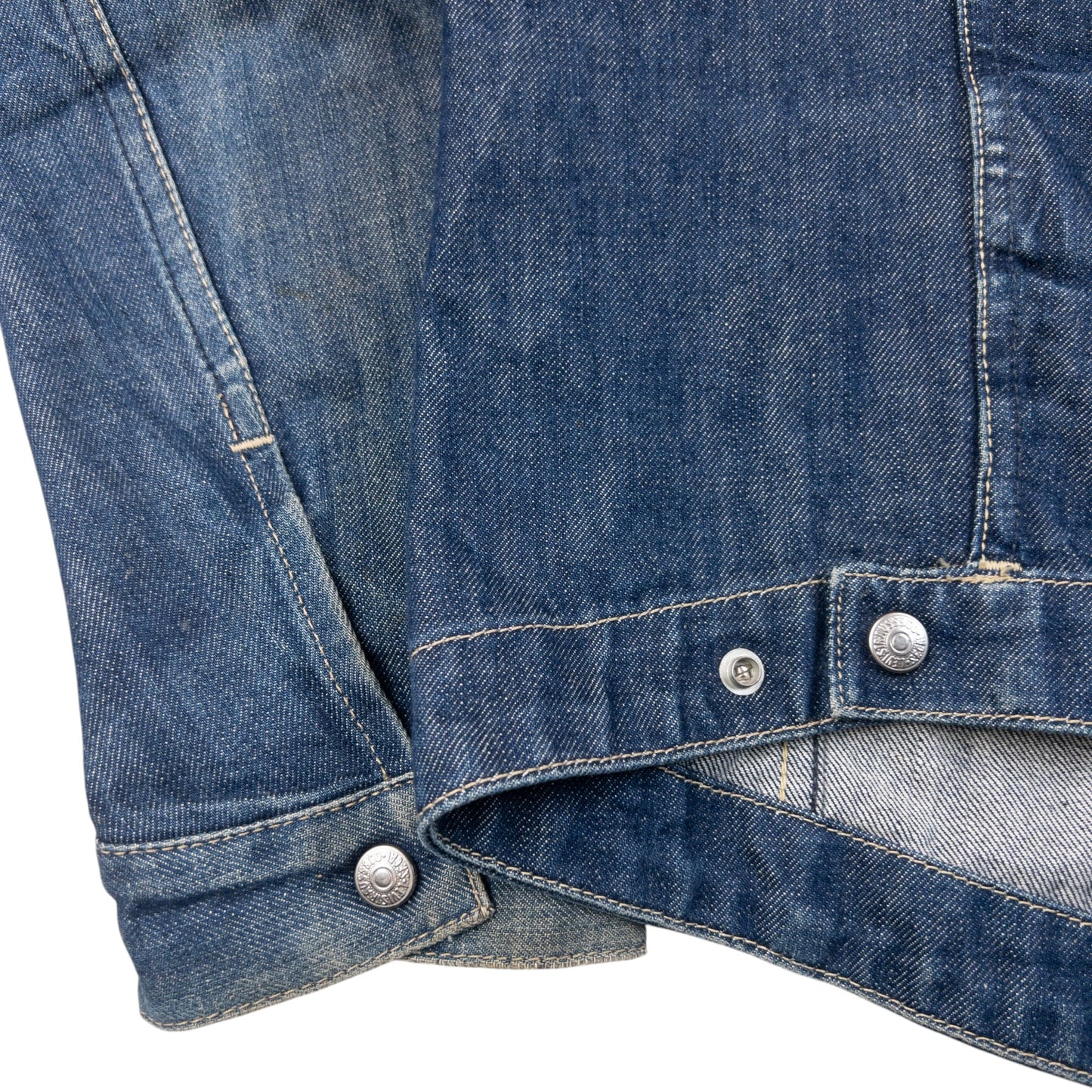 Vintage 2000s Levi's Button Up Denim Jacket Size XL | XL, Blue