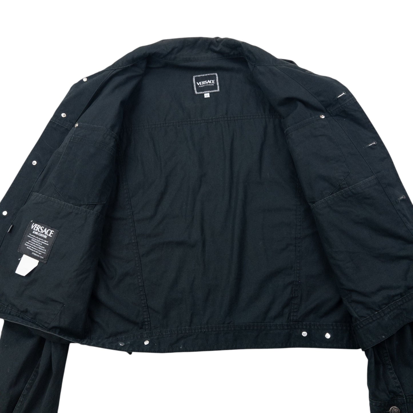 Vintage 90s Versace Jeans Couture Button Up Jacket Size XL