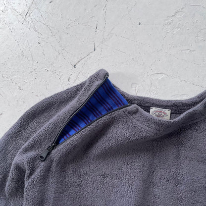 1990s armani jeans neck zip fleece | Gray, Gray