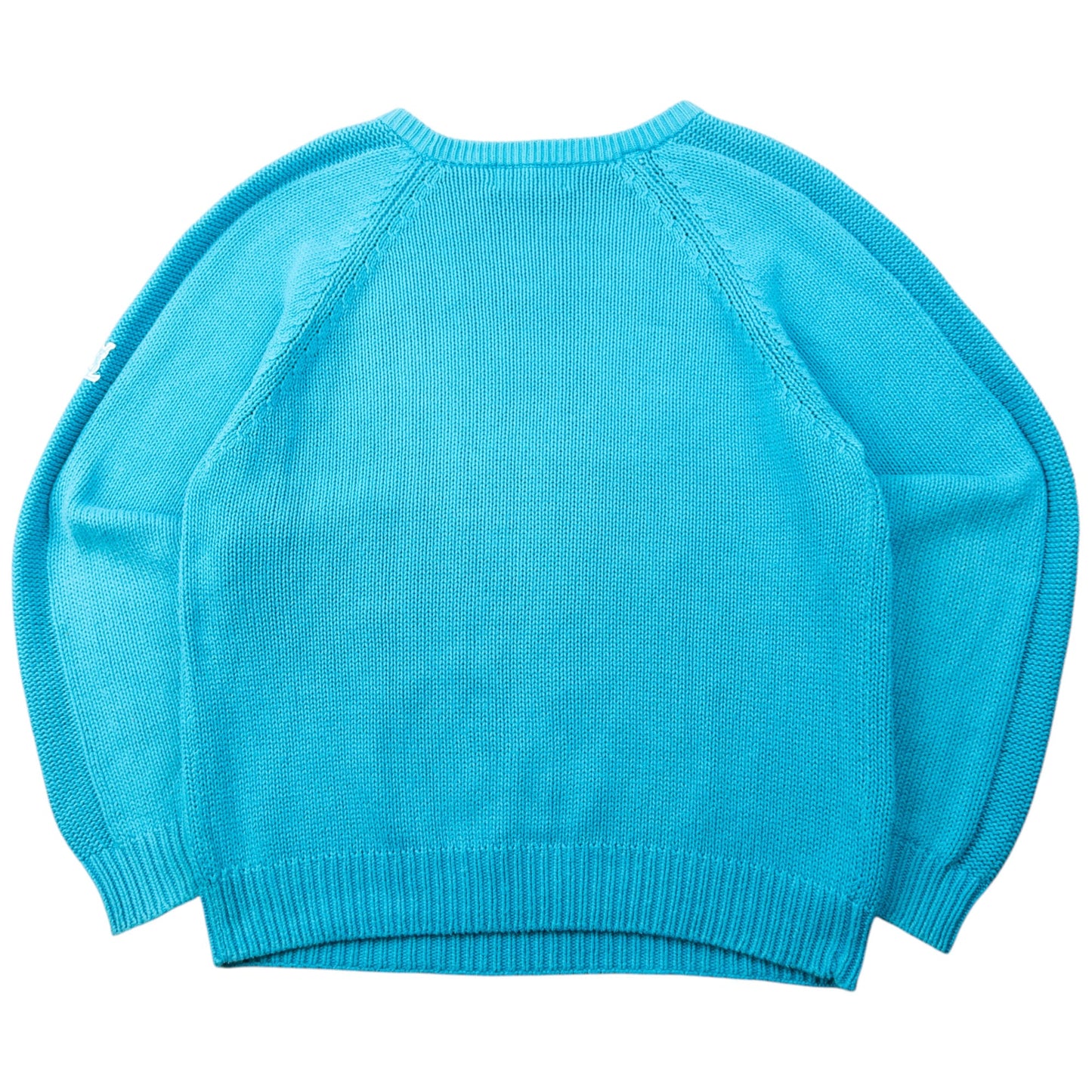 Vintage 90s YSL Yves Saint Laurent Knit Jumper Size M | Medium, Blue