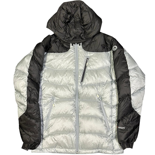 Marmot Down Puffer Jacket In Grey & Black ( S )