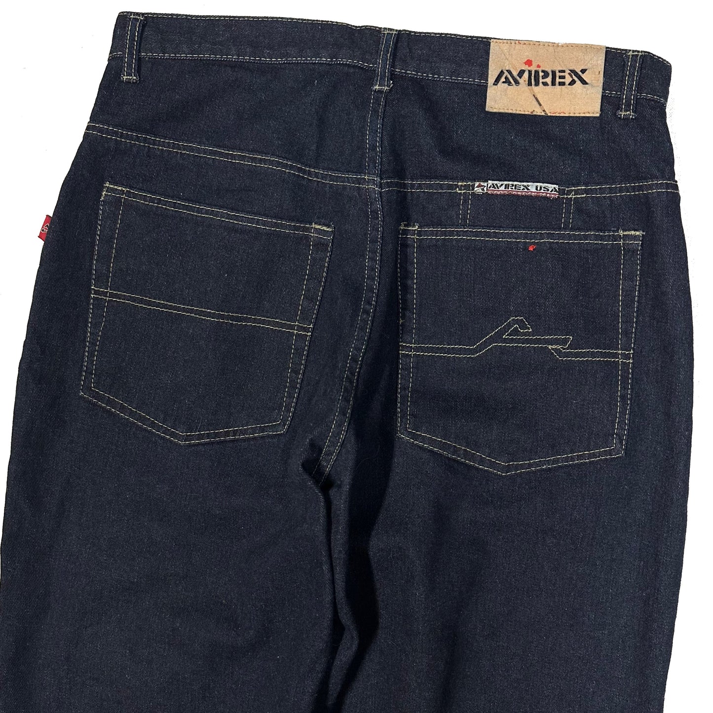 Avirex Jeans In Navy ( W34 )