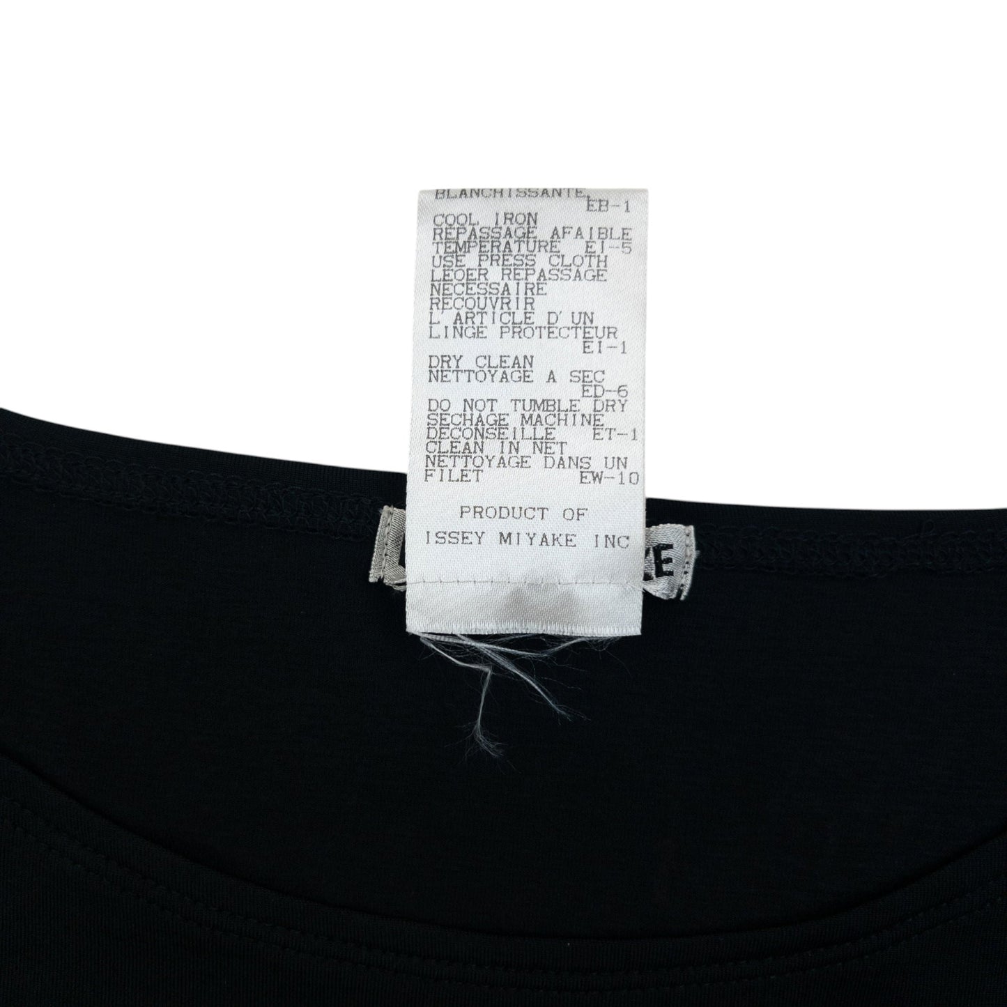 Vintage 90s Issey Miyake T Shirt Womens Size S | Small, Black
