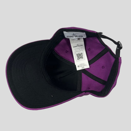 Stone Island Purple Compass Cap - OS