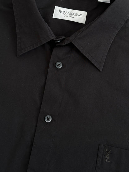 Yves Saint Laurent Pour Homme 2000s Short Sleeve Shirt - XXL