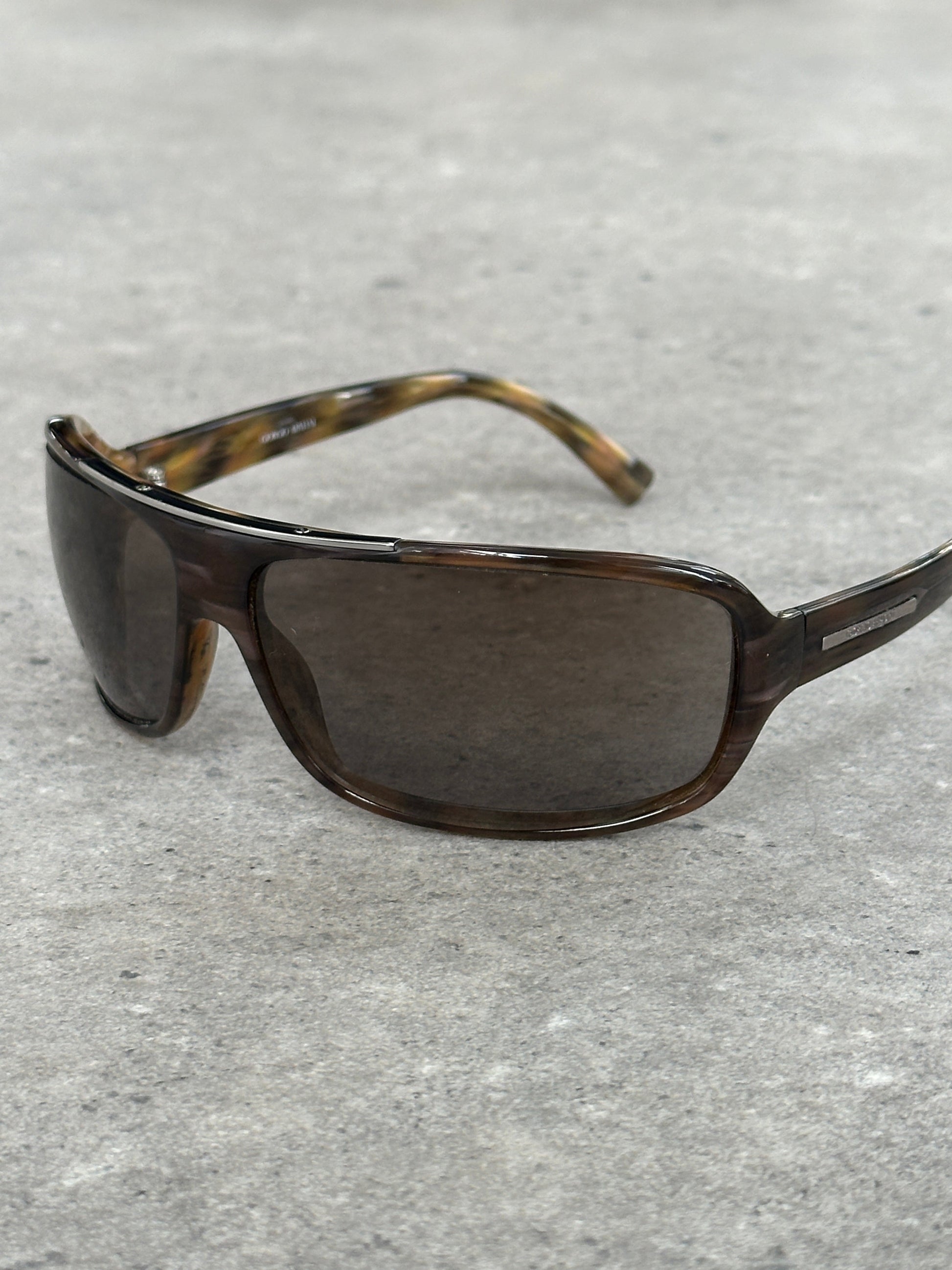 Giorgio Armani 2000s Shield Sunglasses