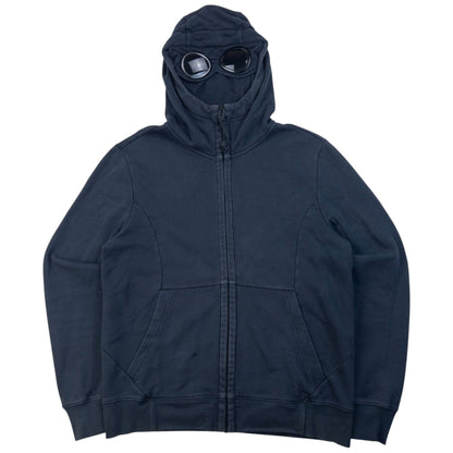 Vintage CP Company Goggle Hood Zip Up Hoodie Size M | Medium, Navy