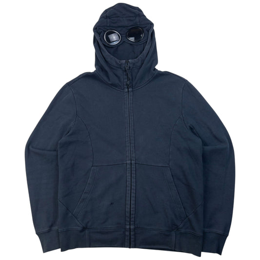 Vintage CP Company Goggle Hood Zip Up Hoodie Size M | Medium, Black