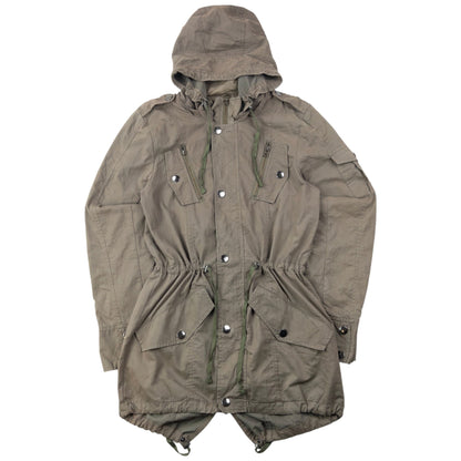 Vintage 2000s PPFM Convertible Military Jacket Size M | Medium, Green