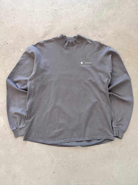 2000 Apple Mac Worldwide Developers Conference Mock Neck - L | Large, Red