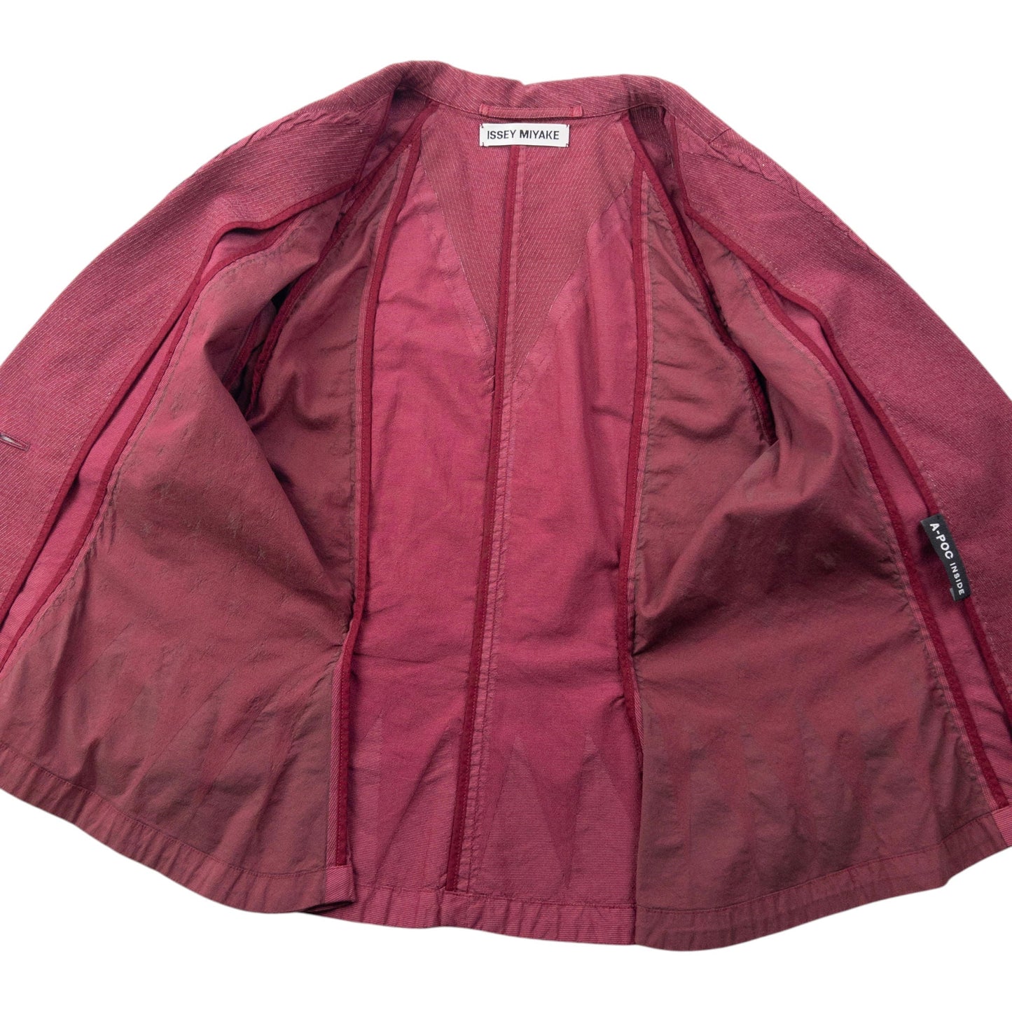 Vintage 2000s Issey Miyake A-POC Lightweight Jacket Womens Size M | Medium, Multicoloured