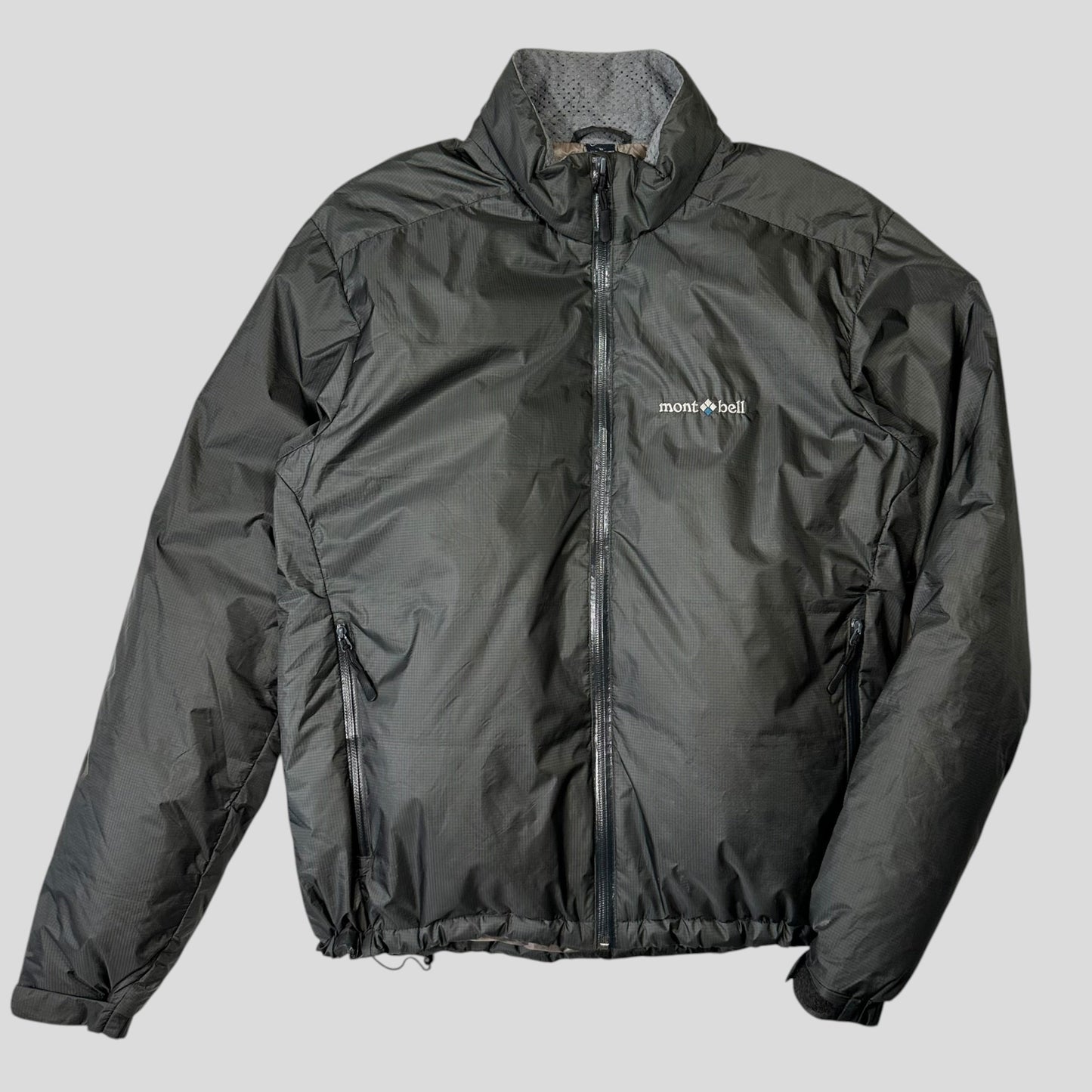 Montbell 00’s Goretex Ripstop Nylon Down Puffer Jacket - S/M | Default Title, Grey