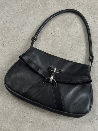 Emporio Armani 1990s Leather Shoulder Bag