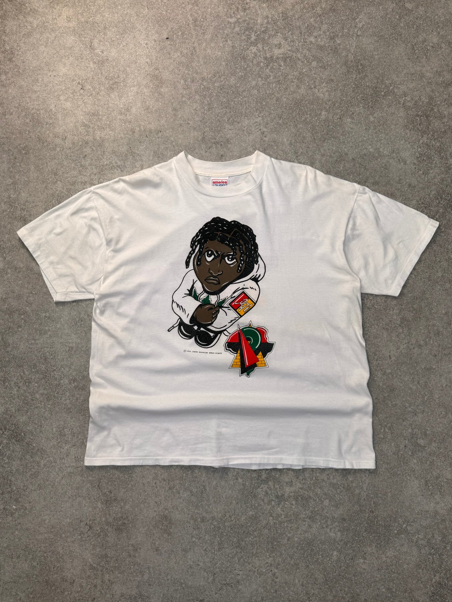 VT STAFF PICKS: 1993 Jesse Raudeles World Rights Single Stich Graphic Tee