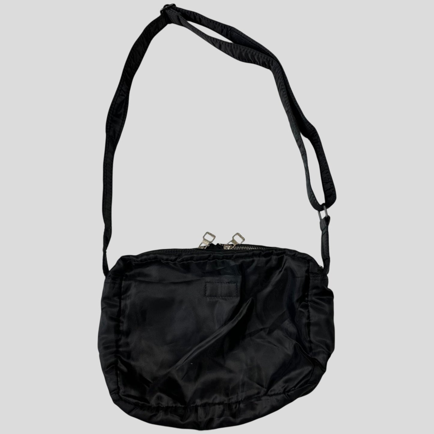 Porter 00’s Black Nylon Tanker Multipocket Crossbody Bag