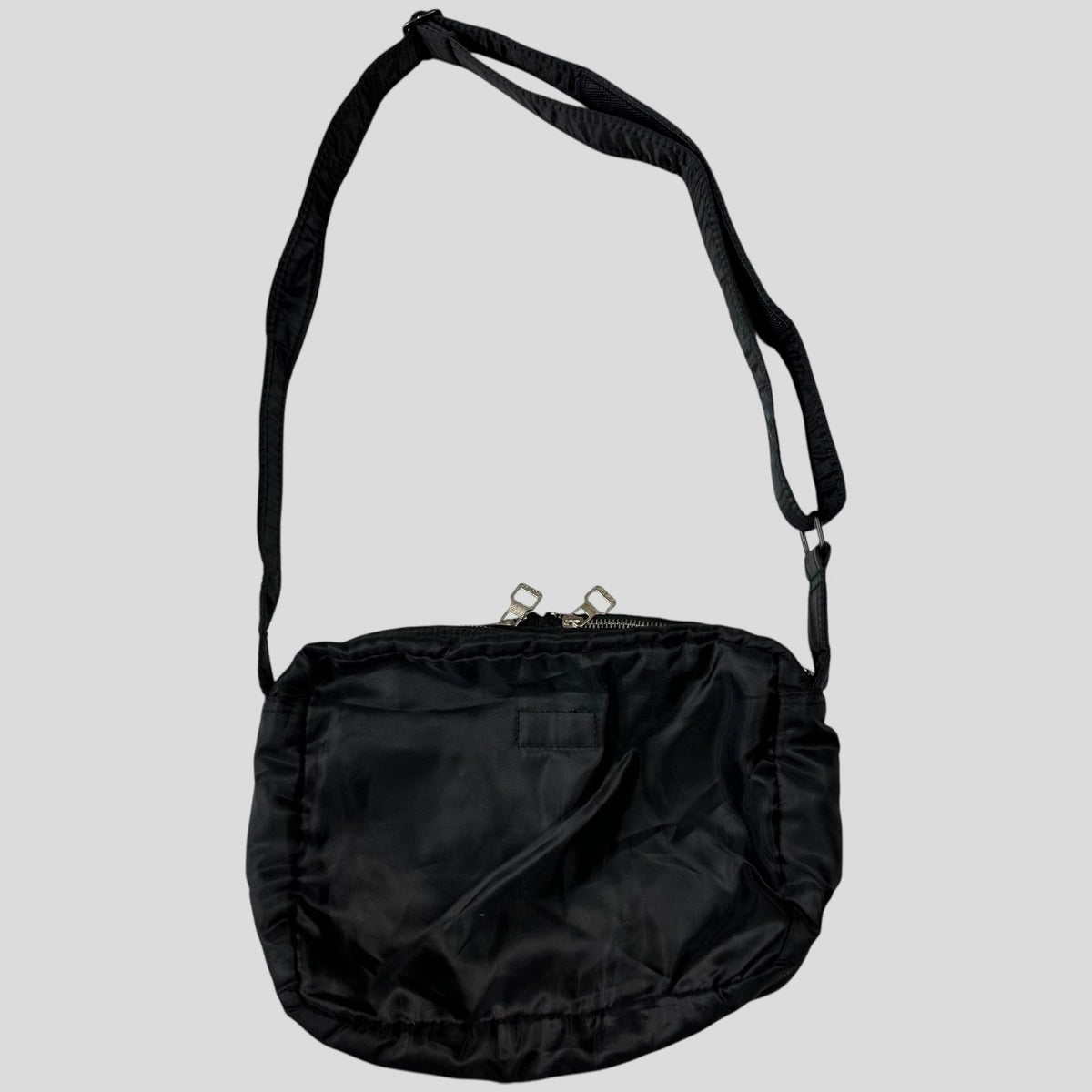 Porter 00’s Black Nylon Tanker Multipocket Crossbody Bag | O/S