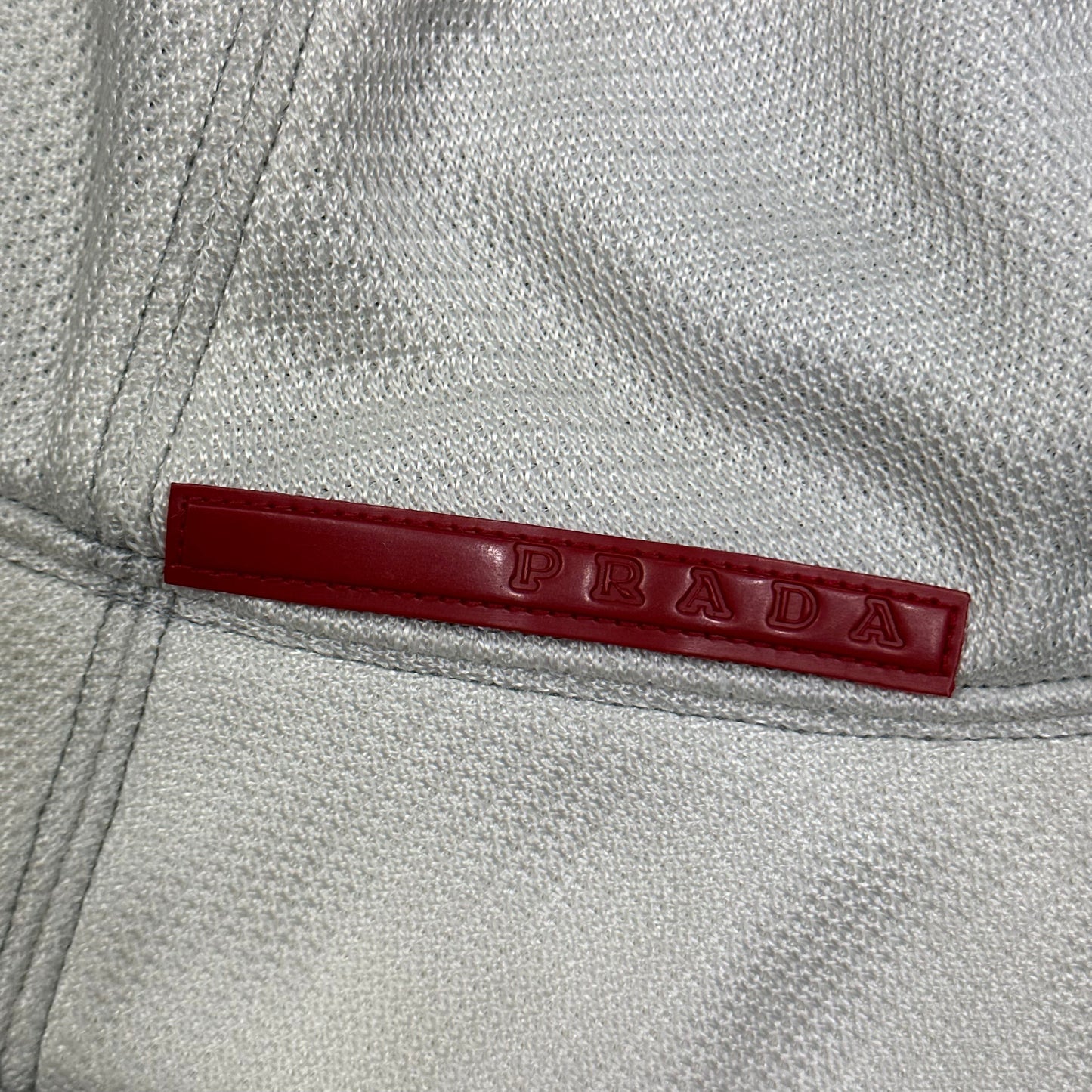 Prada Sport SS00 Mesh Bucket Hat - M/L | O/S, Red