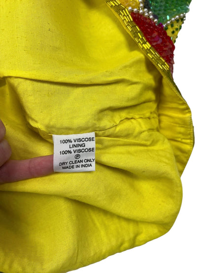 Vintage heavily embellished dress