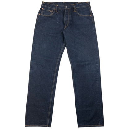 Vintage Evisu Painted Text Daicock Japanese Denim Jeans Size W33